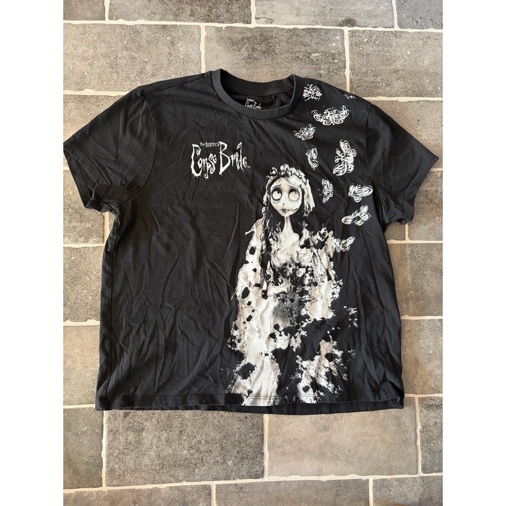Corpse Bride Unisex T-Shirt: Butterflies Large